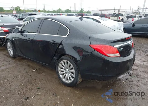 2011 Buick Regal Cxl Turbo Russelsheim from USA, damaged, VIN W04GW5EV4B1127274